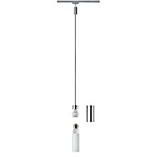 Paulmann URail 2Easy Lámpara colgante Basic (1 luz, 20 W, Casquillo: E27, Altura: 150 cm)