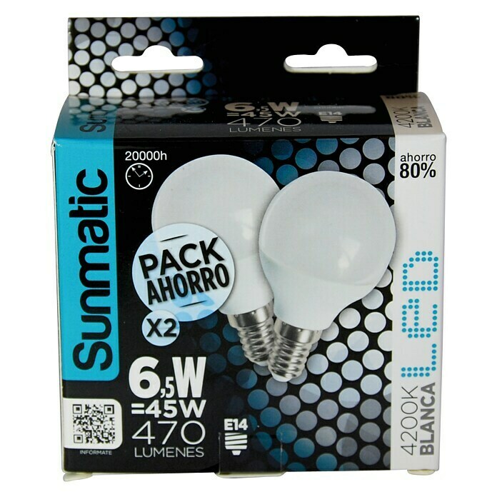 Pack Bombillas LED E27 de Colores (10ud)