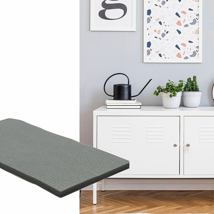 Wagner System Bodenschutzmatte Soft Pad (L x B x H: 200 x 100 x 4 mm, 1 Stk., Grau, Kleben) | BAUHAUS