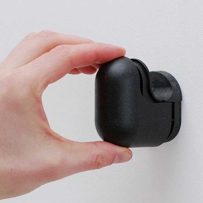 Wagner System Garderobenhaken PILL (L x B x H: 35 x 30 x 50 mm, Schwarz, 1 Stk.) | BAUHAUS