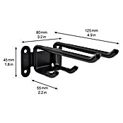 Wagner System Wandhaken WH2093 (L x B x H: 125 x 80 x 45 mm, 1 Stk.) | BAUHAUS