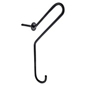 Wagner System Garderobenhaken WH 432 (L x H: 80 x 185 mm, Schwarz, 1 Stk.) | BAUHAUS