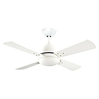 Leds-C4 Ventilador de techo Borneo (Blanco, 106 cm, 40 W)