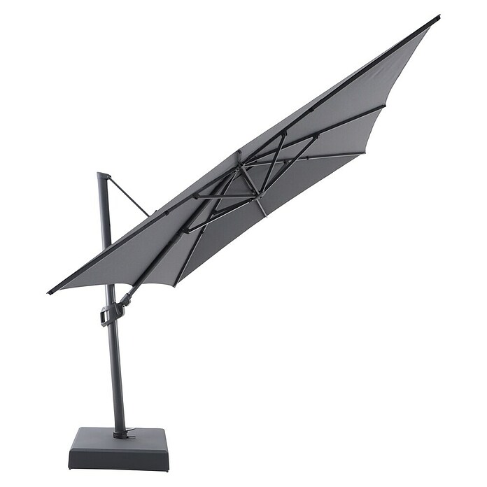 Sunfun Parasol de jardín Corfu (Antracita, L x An: 400 x 300 cm) | BAUHAUS