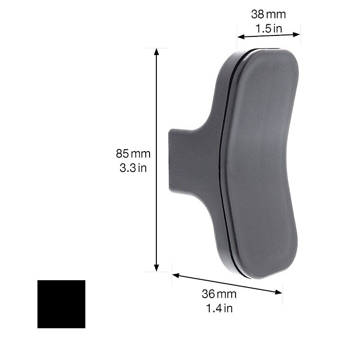 Wagner System Wandhaken WH0480 (L x H: 36 x 85 mm, 1 Stk.) | BAUHAUS