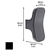 Wagner System Wandhaken WH0480 (L x H: 36 x 85 mm, 1 Stk.) | BAUHAUS