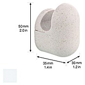 Wagner System Garderobenhaken PILL (L x B x H: 35 x 30 x 50 mm, Lichtgrau, 1 Stk.) | BAUHAUS