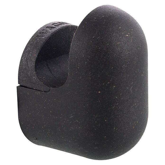Wagner System Garderobenhaken PILL (L x B x H: 35 x 30 x 50 mm, Schwarz, 1 Stk.) | BAUHAUS