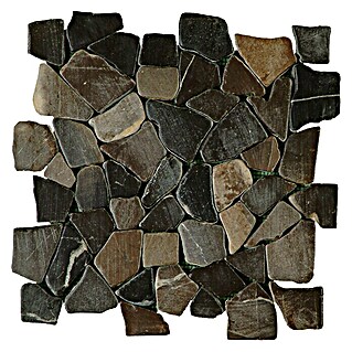 Malla mosaico Rocaplana (30 x 30 cm, Negro)