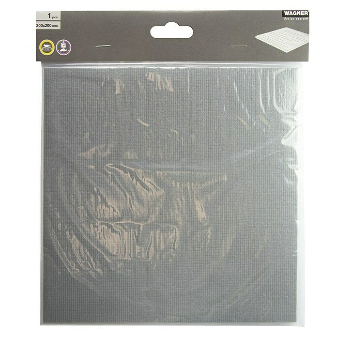 Wagner System Bodenschutzmatte Soft Pad (L x B x H: 200 x 200 x 4 mm, 1 Stk., Grau, Kleben) | BAUHAUS