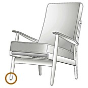 Wagner System Möbelgleiter (Durchmesser: 20 mm) | BAUHAUS
