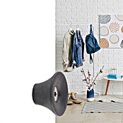 Wagner System Garderobenhaken (Ø x H: 50 x 30 mm, Schwarz, 1 Stk.) | BAUHAUS