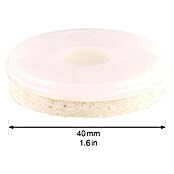 Wagner System Möbelgleiter-Set Quickclick Soft (Durchmesser: 40 mm, 4 Stk.) | BAUHAUS