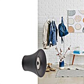 Wagner System Garderobenhaken (Ø x H: 40 x 25 mm, Schwarz, 1 Stk.) | BAUHAUS