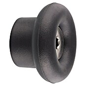 Wagner System Garderobenhaken DOT (Ø x H: 40 x 25 mm, Schwarz, 1 Stk.) | BAUHAUS