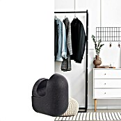 Wagner System Garderobenhaken PILL (L x B x H: 35 x 30 x 50 mm, Schwarz, 1 Stk.) | BAUHAUS