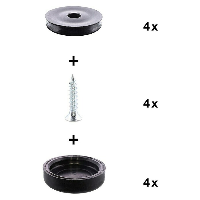 Wagner System Möbelgleiter (Durchmesser: 17 mm) | BAUHAUS