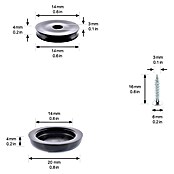 Wagner System Möbelgleiter (Durchmesser: 20 mm) | BAUHAUS
