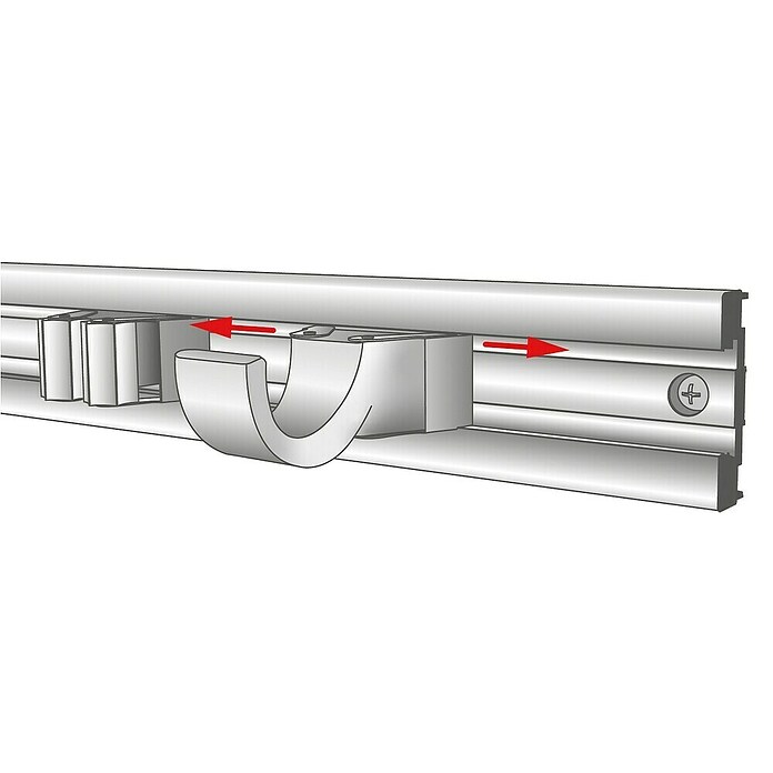 Wagner System Wandhalterung Haken Groß (L x B x H: 90 x 52 x 38 mm, 1 Stk.) | BAUHAUS