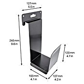 Wagner System Wandhalterung Kabelaufnahme (L x B x H: 103 x 127 x 245 mm, 1 Stk.) | BAUHAUS