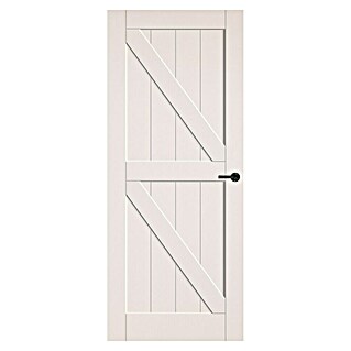 Solid Elements Binnendeur SE 6050 (63 x 201,5 cm, Wit, Stomp)
