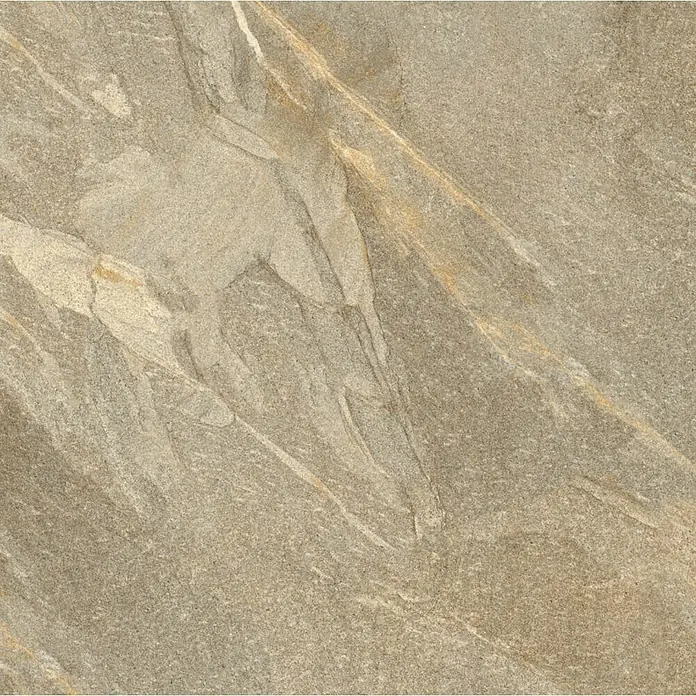 Feinsteinzeugfliese Granby - 59,7 x 59,7 cm, Beige, Matt - Nahaufnahme einer beigen Keramikfliese mit natürlichen Steinmustern und subtilen Farbvariationen.