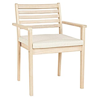 Sunfun Vrtna stolica Brindisi (D x Š x V: 60 x 56 x 84 cm, Natur)