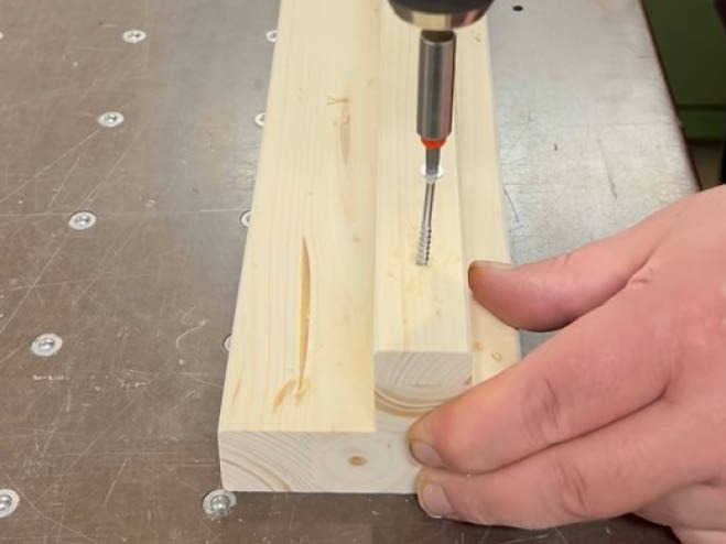 DIY Couchtisch Landhausstil Schritt 1