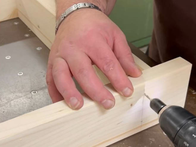 DIY Couchtisch Landhausstil Schritt 2