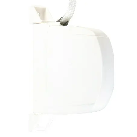 Recogedor de cinta de persiana blanco