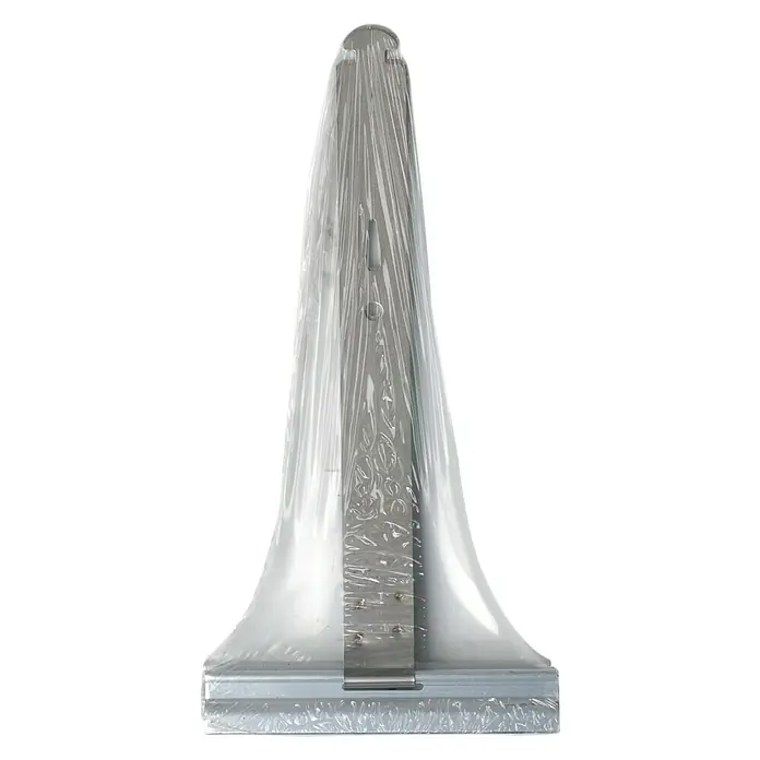 Fleje para persiana - Anchura de la correa: 20 mm - 22 mm - Vista del producto de un soporte empaquetado, ideal para montar y exhibir artículos de forma segura.