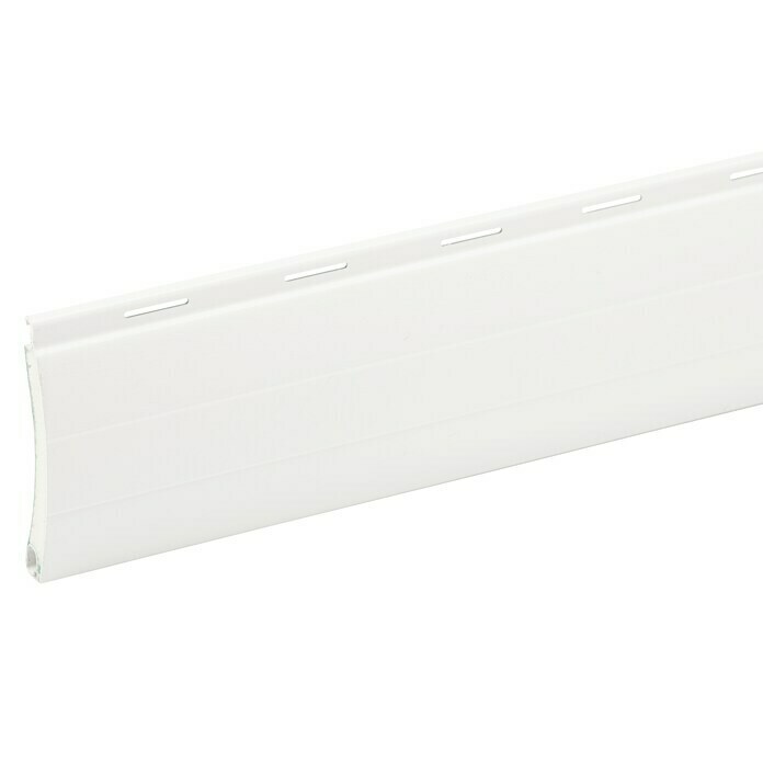 Lama de persiana de aluminio curva (Blanco)