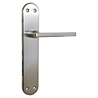 Kit de cerradura de manija en T con llave para puerta de garaje, bloqueo de  hardware de repuesto universal para apertura manual en cromo con 2 llaves