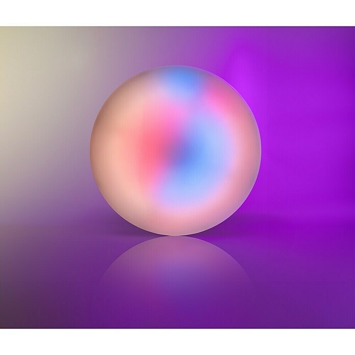 Garza Plafón LED redondo inteligente Iris (45 W, Blanco, RGB) | BAUHAUS