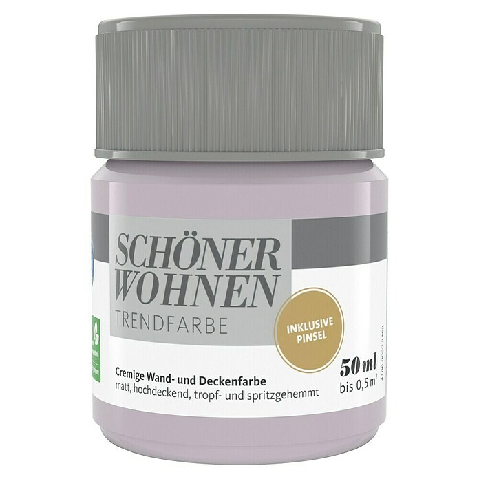 SCHÖNER WOHNEN-Farbe Farbtester Trendfarbe (Donut, Matt, 50 ml, Konservierungsmittelfrei) | BAUHAUS