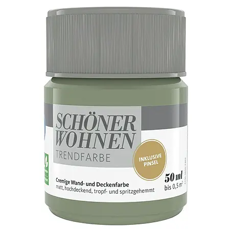 SCHÖNER WOHNEN-Farbe  Farbtester Trendfarbe