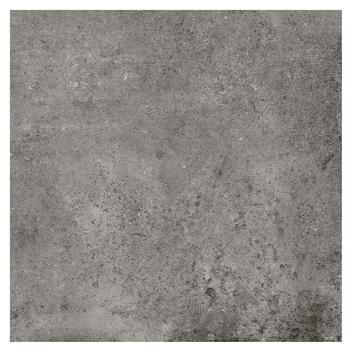 My Home Feinsteinzeugfliese - 60 x 60 cm, Dunkelgrau, Matt - Dunkelgraue Betonoptik-Textur mit feinen Nuancen, ideal für Industrie- oder moderne Designs.