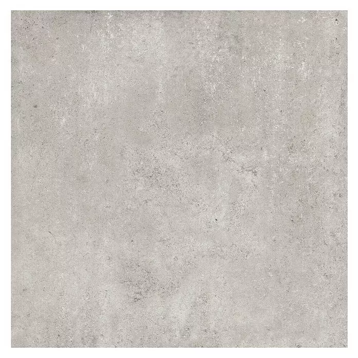 My Home Feinsteinzeugfliese - 60 x 60 cm, Grau, Matt - Hellgraue Betonoptik-Fliese. Robustes und vielseitiges Oberflächenmaterial.