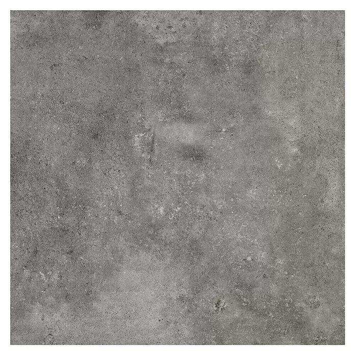 My Home Feinsteinzeugfliese - 60 x 60 cm, Dunkelgrau, Matt - Dunkelgraue Betonoptik-Oberfläche mit Textur.