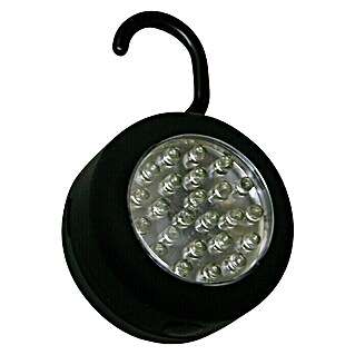 Eurobric 2000 Luz de armario LED gancho (24 luces, Negro)