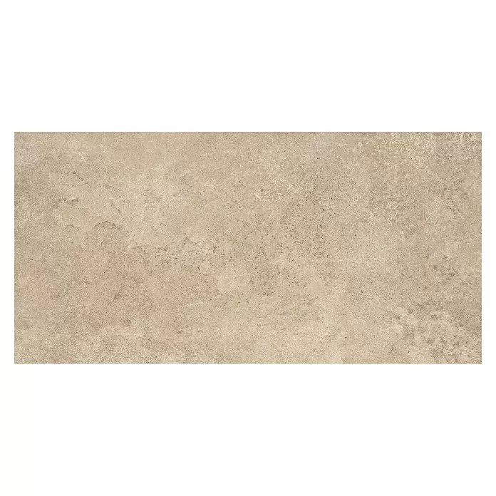 My Home Feinsteinzeugfliese - 30 x 60 cm, Beige, Matt - Texturierte beigefarbene Fliese mit natursteinähnlicher Optik.