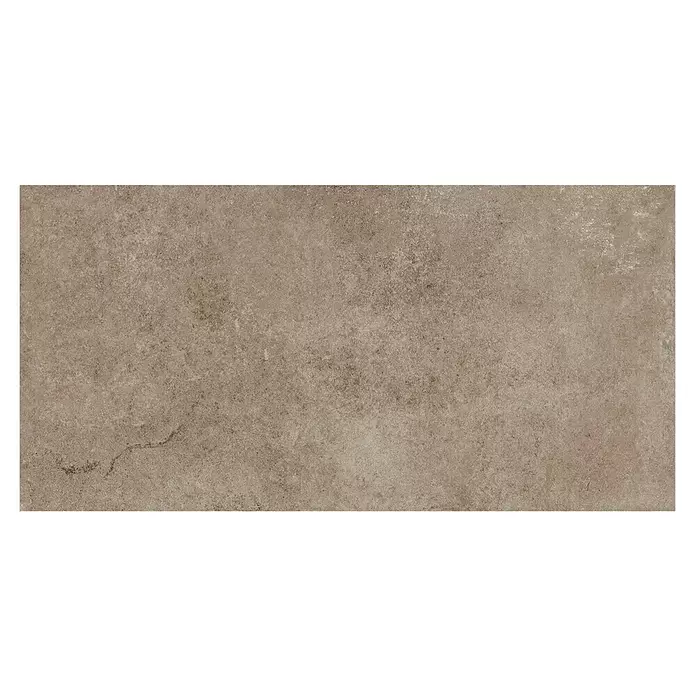 My Home Feinsteinzeugfliese - 30 x 60 cm, Taupe, Matt - Texturierte, erdige braune Boden- oder Wandfliese.