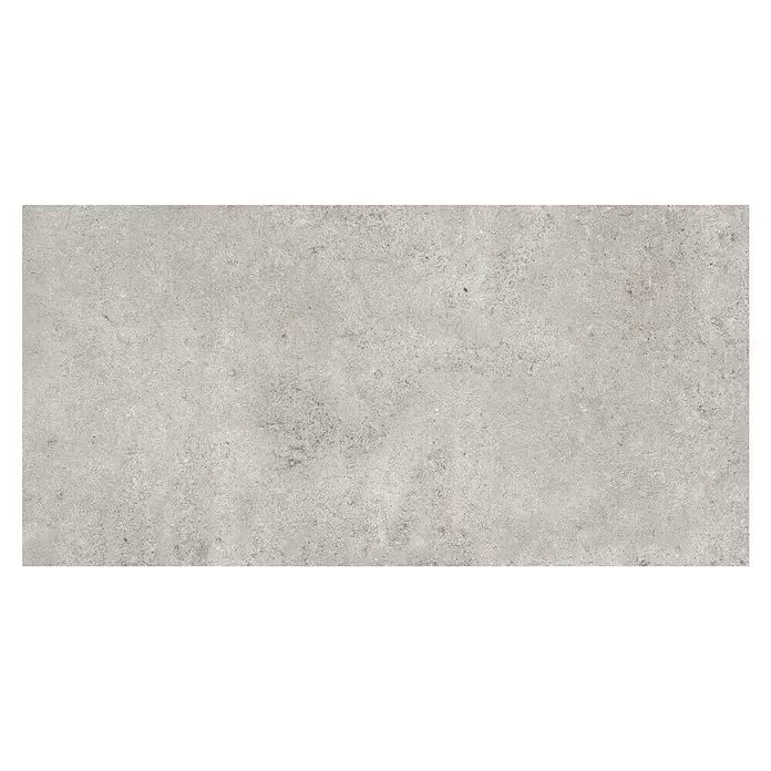 My Home Feinsteinzeugfliese - 30 x 60 cm, Grau, Matt - Helle graue Betontextur, ein strapazierfähiges und modernes Oberflächenmaterial.