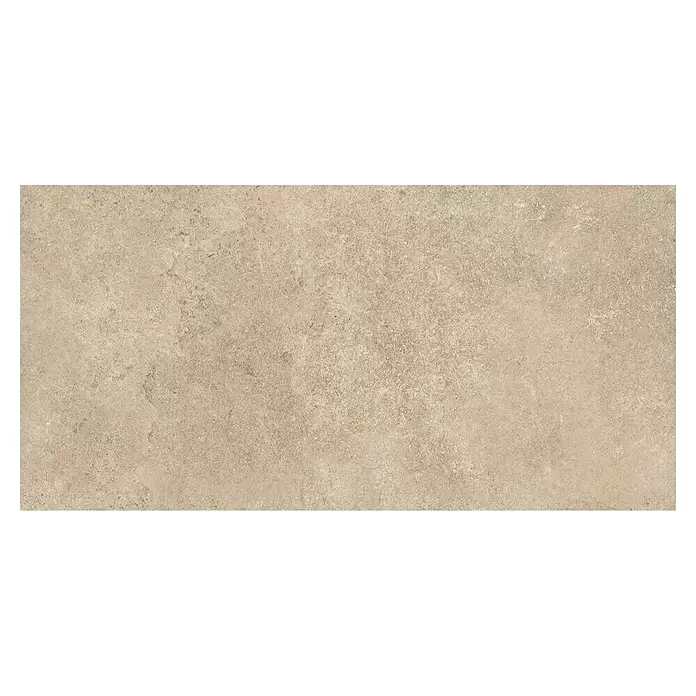 My Home Feinsteinzeugfliese - 30 x 60 cm, Beige, Matt - Hellbraune Texturfliese, ideal für Boden- oder Wandflächen.