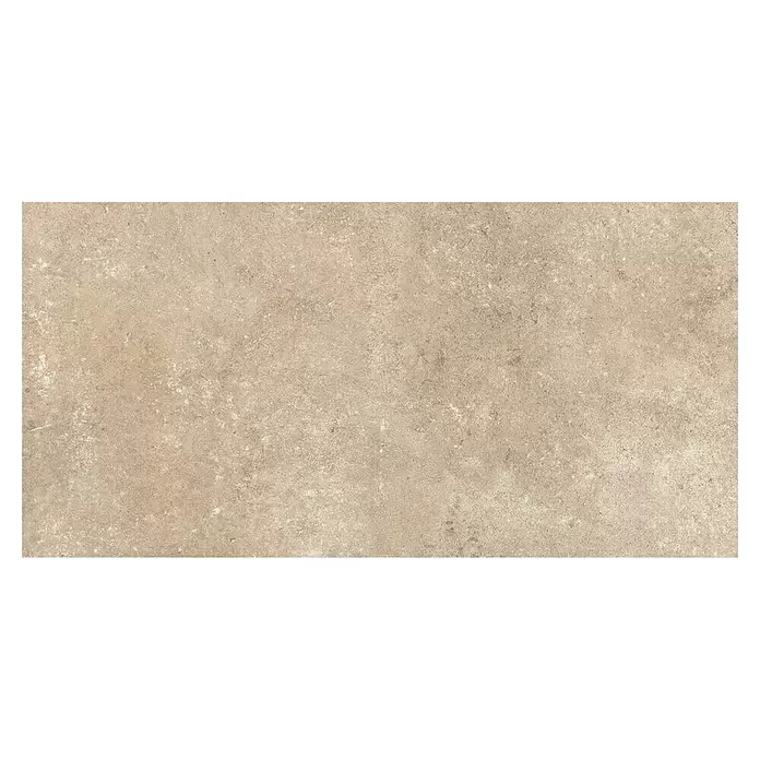 My Home Feinsteinzeugfliese - 30 x 60 cm, Beige, Matt - Beigefarbene, strukturierte Fliese mit rustikalem Stein-Look.