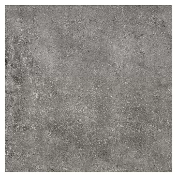 My Home Feinsteinzeugfliese - 60 x 60 cm, Dunkelgrau, Matt - Dunkelgraue Betonoptik-Textur.