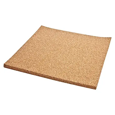 Placa de corcho adhesiva Natural