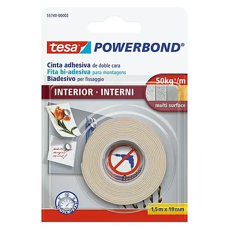 Tesa Powerbond Cinta de doble cara Interior