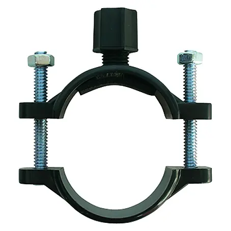 Bb agua  Abrazadera para conexión desagüe 1/4"