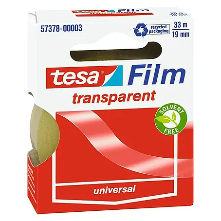 Tesa  Cinta de pegado Film transparent